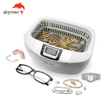 Skymen JP-4820 2.5L Handheld Portable Digital Bullets Jewelry Glasses Watch Dentures Dental Ultrasonic Cleaner